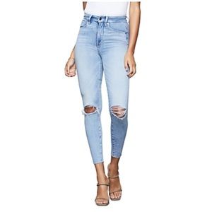 Good American Cropped Jeans